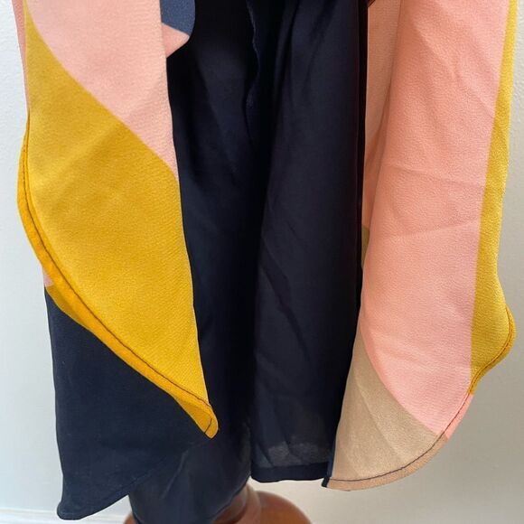 NWT Bar III Abstract Geo Midi Skirt Size 4 - Picture 7 of 7